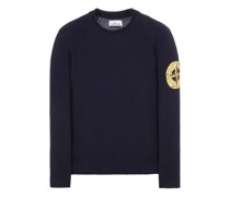 Sweater Blau Wolle, Polyamid