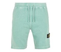 Stone Island Sweatshirts-bermudas Grün Baumwolle