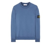 Stone Island Sweatshirt Blau Baumwolle