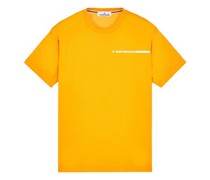 T-shirt Orange Baumwolle