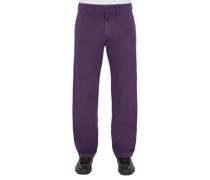 Trousers Blau Baumwolle