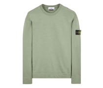 Stone Island Sweatshirt Grün Baumwolle