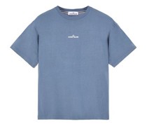 Stone Island T-shirt Blau Baumwolle