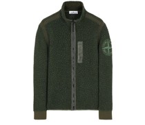 Sweatshirt Grün Wolle, Polyamid