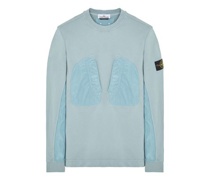 Sweatshirt Blau Baumwolle