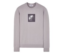 Stone Island Sweatshirt Grau Baumwolle
