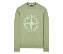 Sweatshirt Grün Baumwolle
