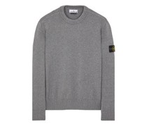 Stone Island Sweater Grau Baumwolle