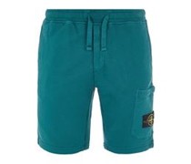 Stone Island Sweatshirts-bermudas Grün Baumwolle