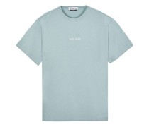 T-shirt Blau Baumwolle