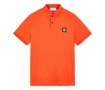 Stone Island Polo Orange Baumwolle