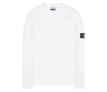 Stone Island Sweatshirt Weiß Baumwolle