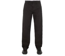 Trousers Schwarz Baumwolle