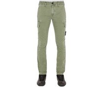 Trousers Grün Baumwolle, Elastan