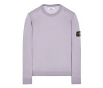 Stone Island Sweater Violett Schurwolle