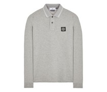 Polo Grau Baumwolle, Elastan