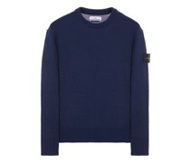 Sweater Blau Polyamid, Baumwolle