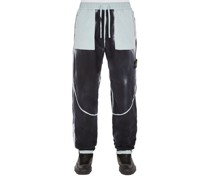 Trousers Blau Baumwolle, Elastan