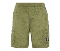 Bermudas Grün Polyamid