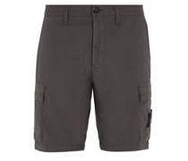 Stone Island Bermudas Grau Baumwolle