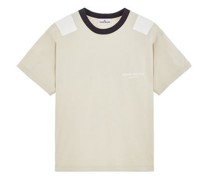 Stone Island T-shirt Weiß Baumwolle