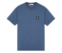Stone Island T-shirt Blau Baumwolle