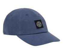 Stone Island Cap Blau Baumwolle