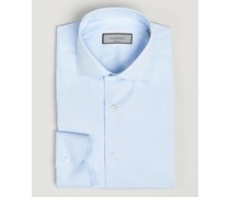 Slim Fit Baumwoll/Stretch Shirt Light Blue