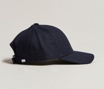 Flannel Schirmmütze Dark Navy