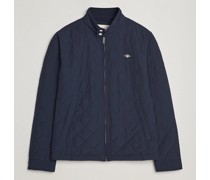 The Quilted Windcheater Evening Blue