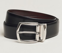 Reversible Leder Belt 3,5 cm Black/Brown