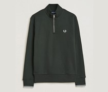 Half Zip Sweatshirt Night Green