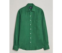 Leinen Summer Shirt Green