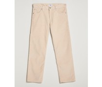 Sonny Corduroy 5-Pocket Hosen Ecru