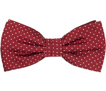 Micro Dot Pre Krawatte Silk Wine Red