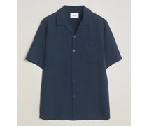 Julio Ripstop Kurzarm Shirt Navy Blue