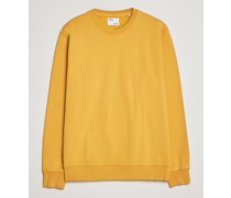 Classic Organic Rundhals Sweat Burned Yellow