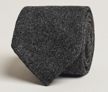 Cashmere 8 cm Krawatte Grey/Black