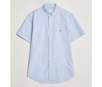 Regular Kurzarm Oxford Shirt Light Blue