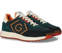 Garold Retro Running Sneaker Multi Green