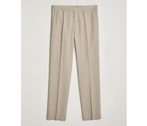Relaxed Terry Woll Trousers