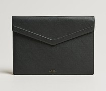 Panama Leder Large Envelope Portfolio Black