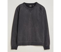 Raglan Sleeve Sweatshirt Black Indigo