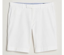 Tailored Slim Fit Shorts White