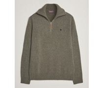 Newton Half Zip Olive