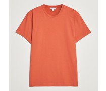 Riviera Organic Tshirt Burnt Sienna