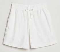Poplin Pyjama Shorts Alabaster White