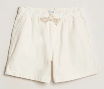 Textured Terry Shorts Off White