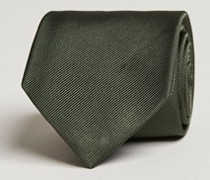 Plain Classic Krawatte 8 cm Olive