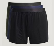 3-Pack Boxer Shorts Black/Army/Navy